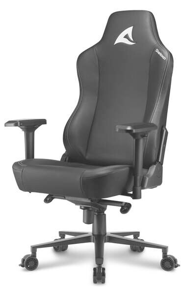 Sharkoon Gamer szék - Skiller SGS40 Black (állítható magasság; állítható kartámasz; szövet; acél talp; 150kg-ig)