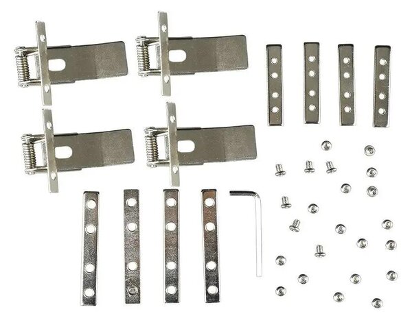 V-TAC ezüst 7 cm széles süllyeszthető lineáris LED lámpa 121cm 40W természetes fehér - SKU 21380