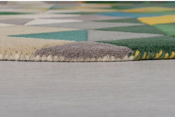 Prism gyapjú szőnyeg, ⌀ 160 cm - Flair Rugs