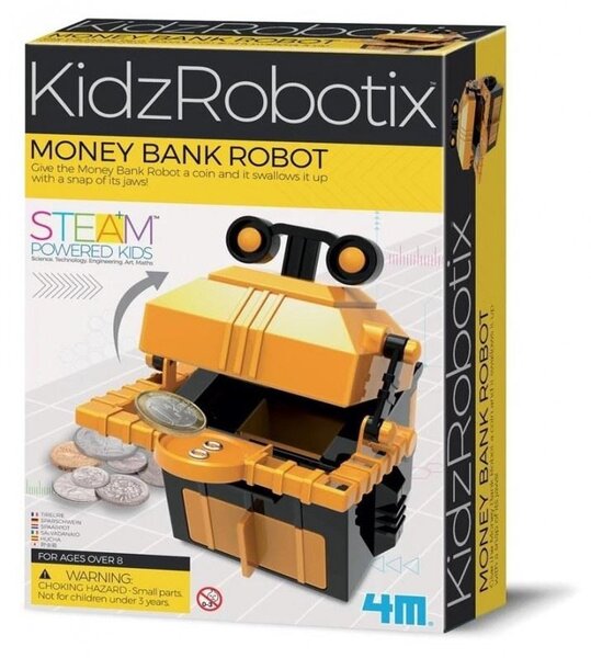 4M Money Bank robot persely