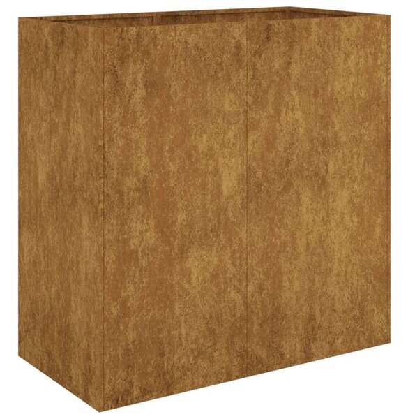 VidaXL corten acél növénytartó 80x40x80 cm