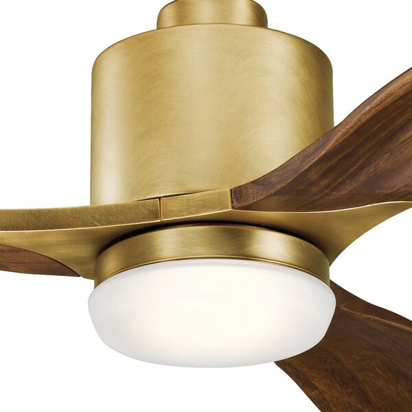 Kichler modern mennyezeti ventilátor ridley ii sárgaréz cseresznye elsklf-ridley2-52-nb