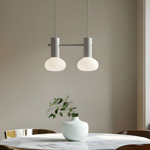 Függőlámpa ALDEX, Flo, dimmable, Szürke, Nappali, Fém, Dizájn