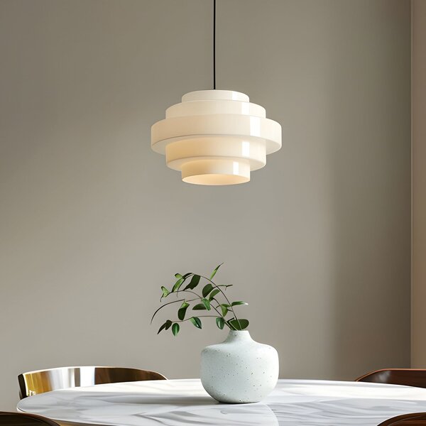 Függőlámpa ALDEX, Filo, dimmable, Fehér, Étkező, Üveg, Skandináv