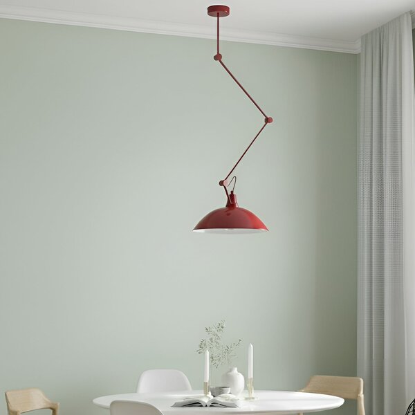 Függőlámpa ALDEX, Melos, dimmable, Piros, Nappali, Fém, Skandináv