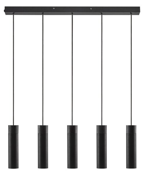 Függőlámpa Nordlux, Tilo, dimmable, Fekete, Nappali, Fém