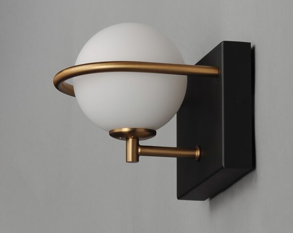 Fali lámpa APP1300-1W Black Gold