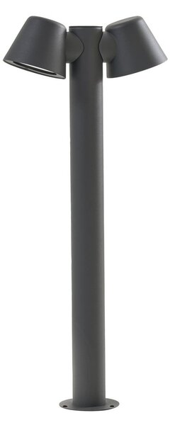 Kültéri Lámpa Lindby, Ileyna, dimmable, Szürke, Terasz, Alumínium, Modern