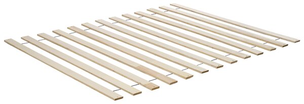 Ágy Rattan VARZY 140 x 200 cm Barna