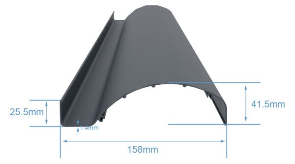 G21 Austin Premium 3x3 m bioklimatikus pergola, antracit alumínium