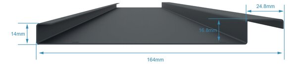 G21 Trenton 4x3 m bioklimatikus pergola, antracit alumínium