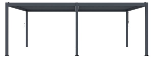 G21 Austin Premium 6x4 m bioklimatikus pergola, antracit alumínium