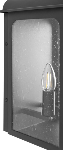 2 darabos kültéri fali lámpaszett VIDBOL Fekete