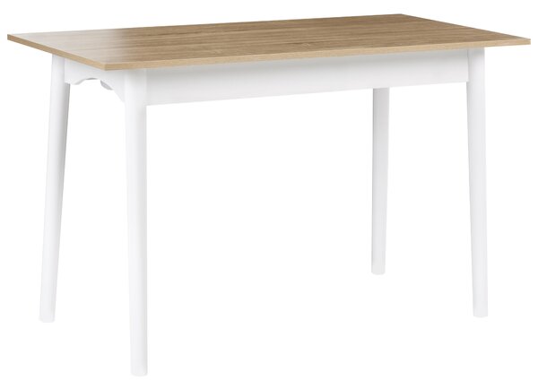 Íróasztal VITRION Világosbarna/fehér 120 cm 60 cm