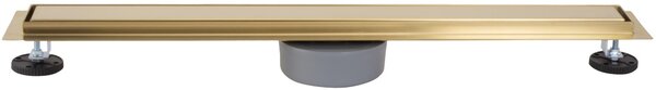 Rea Neox Pro, zuhany lefolyó 60cm, arany matt, REA-G2701