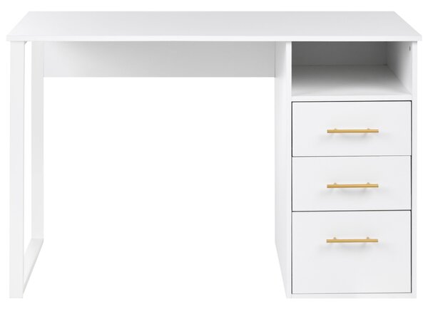 Íróasztal ZERLAY Fehér 120 cm 60 cm