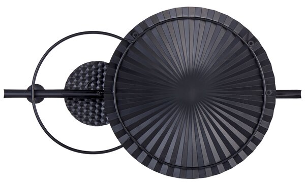 Fali Dekoráció RUTHENIUM Fém 59 cm Fekete