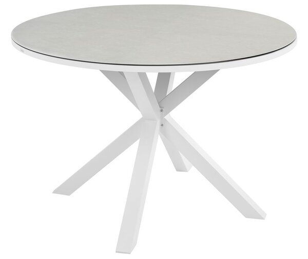 Kerti asztal MALETTO 120 cm 120 cm Üveg Tópszín
