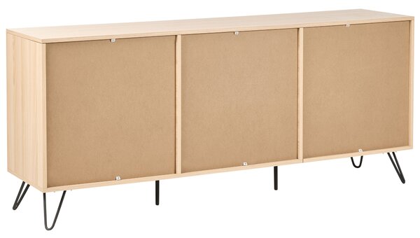 Kétajtós komód CARDIGAN Világosbarna