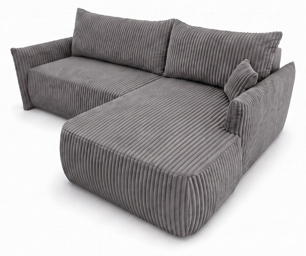 MELIO TILIA sarokkanapé, ágyazható kivitelben