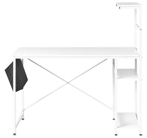 Íróasztal ARAMINGO Fehér 120 cm 60 cm Ágyneműtartóval