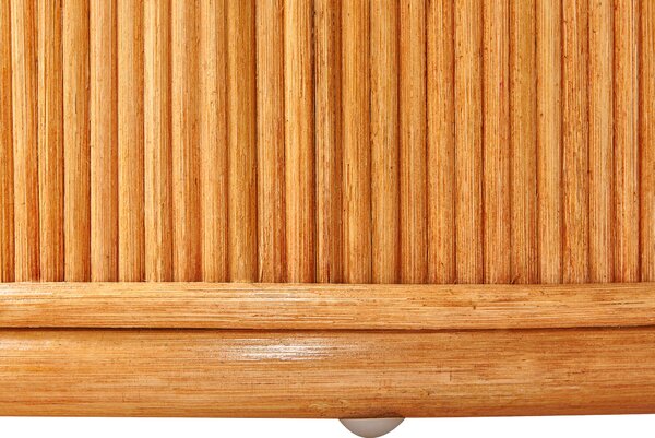Kerti dohányzóasztal AIROLE 150 cm 70 cm Rattan Barna