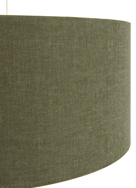 Lógólámpa fehér zöld árnyékolóval 50 cm - Combi 1