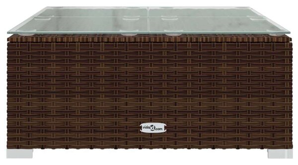 VidaXL Polyrattan Kerti Ülőgarnitúra - 9 részes