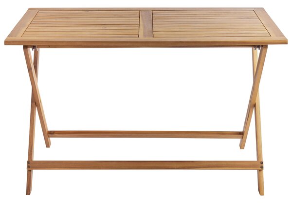Kerti asztal PROSSEDI 120 cm 60 cm Akácfa Barna