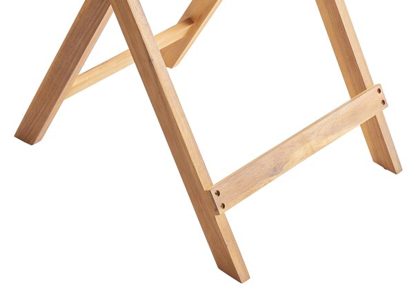 Bisztró asztal PROSSEDI 60 cm 60 cm Akácfa Barna