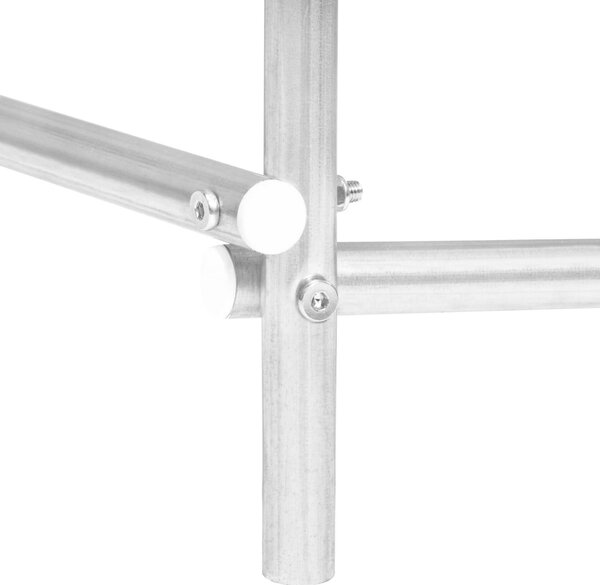 Springos kerti Fóliasátor 6x3x2m 140g/m², UV szűrővel - Zöld