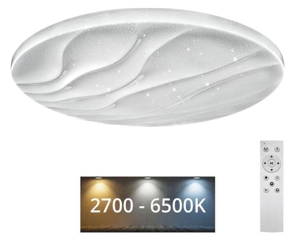 Baterie Centrum LED Dimmelhető mennyezeti lámpa LIKA LED/36W/230V 2700-6500K + távirányító BC0622