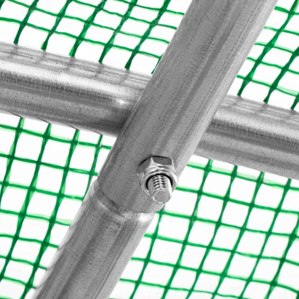 Springos kerti Fóliasátor 4,5x2x2m 140g/m², UV4 szűrővel - Zöld