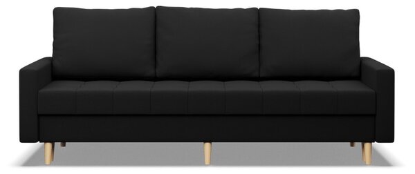 Nagy méretű, kihúzható OSLO 2-es modell kanapé. Fekete
