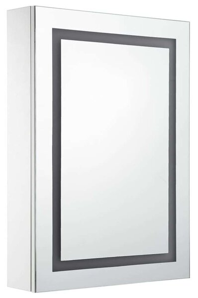 LED Tükrös Szekrény - Fürdőszoba - 50x13x70 cm