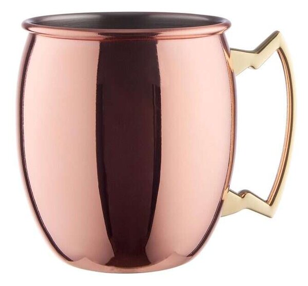 MOSCOW MULE koktél-bögre rozéarany, 470ml