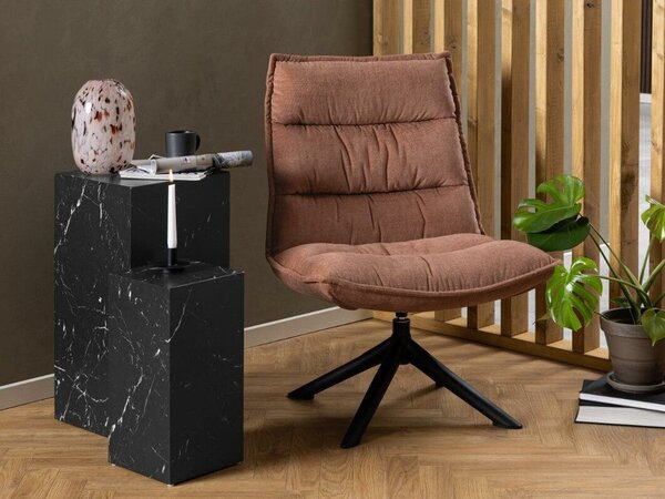 Fotel Norsica 860, Kárpit, 98x70x80cm, Barna