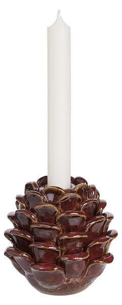 CONE gyertyatartó, toboz 10 cm