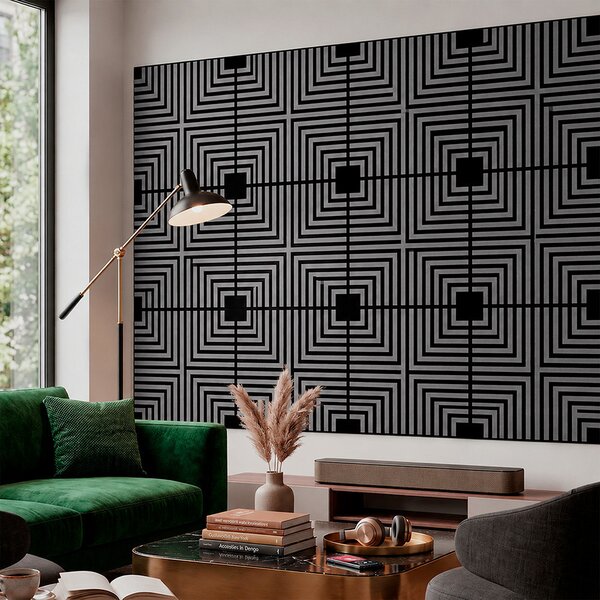 Akusztikus falpanel Deco V olajos tölgy hatású 60x60x1,8 cm
