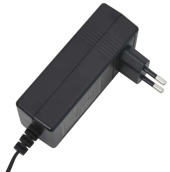 VidaXL fekete szövet elektromos dönthető fotel