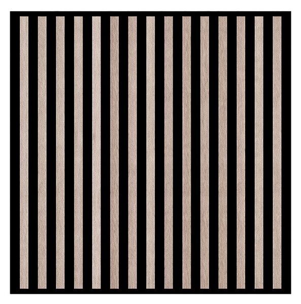 Akusztikus falpanel Deco II olajos tölgy hatású 60x60x1,8 cm