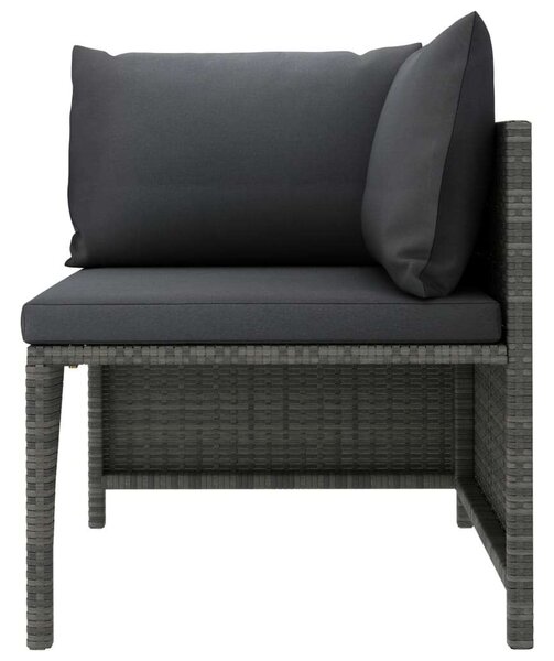 VidaXL Polyrattan Kerti Bútorszett - 9 Elemes