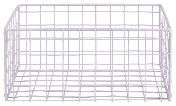 DEPOSIT fém tárolókosár, pasztell lila 17 x 26 cm