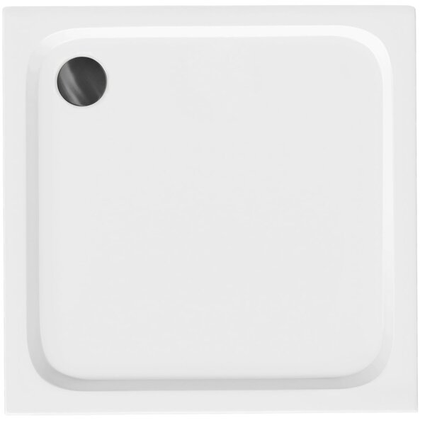 Zuhanytálca Rea Belmond White 80x80 Titan