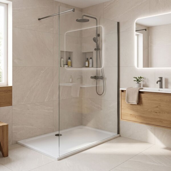 Zuhanytálca Rea Belmond White 80x100 Titan