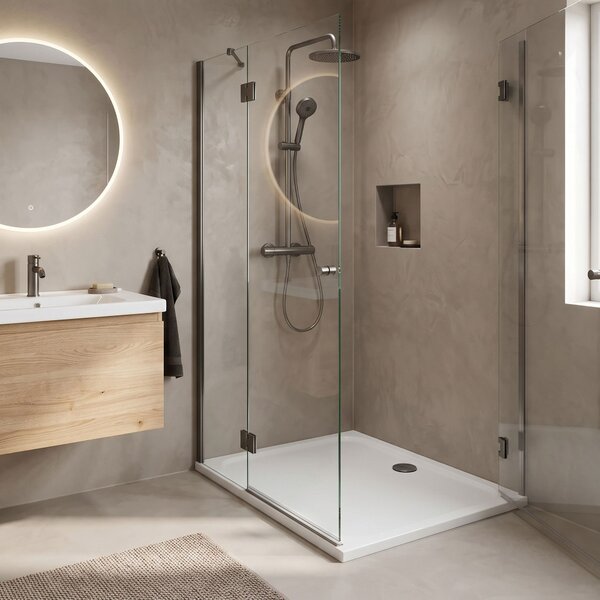Zuhanytálca Rea Belmond White 80x100 Titan