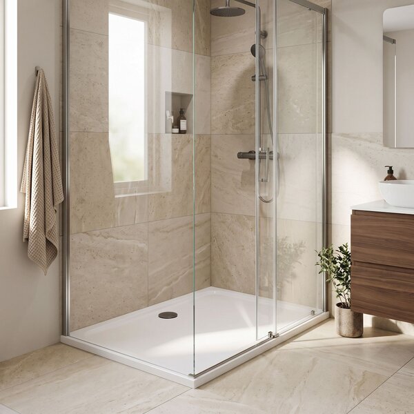 Zuhanytálca Rea Belmond White 80x100 Titan