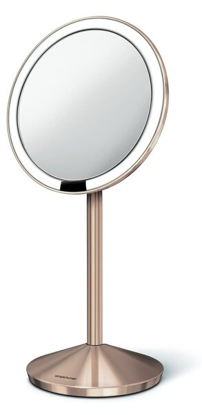 Kozmetikai tükör Simplehuman Mini rozsdamentes acél Rose Gold SHST3010