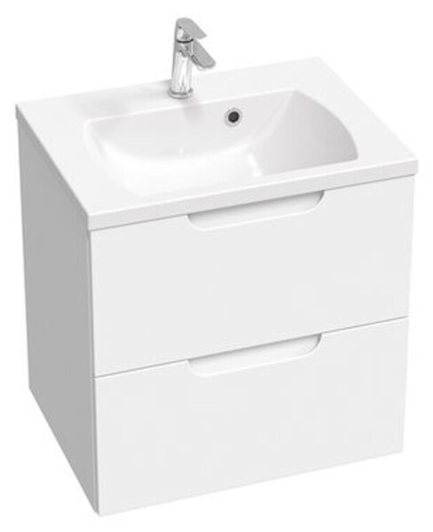 Fürdőszoba szekrény a mosogató alatt Ravak Classic II 60x58,5x45 cm fehér/szürke fényű X000001477