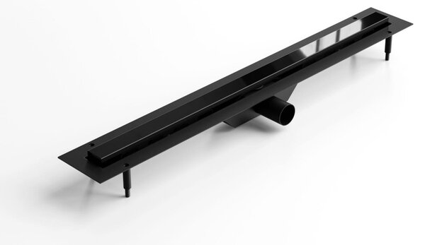 Ambro D'oro lineáris lefolyó FEKETE FÉNYES borítással 700mm
